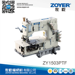 Zy1503PTF Zoyer 3-Aguja Máquina para las costuras de la vuelta