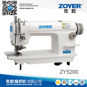 Zy5200 Zoyer Lockstitch de alta velocidad Máquina de coser industrial con cortador lateral
