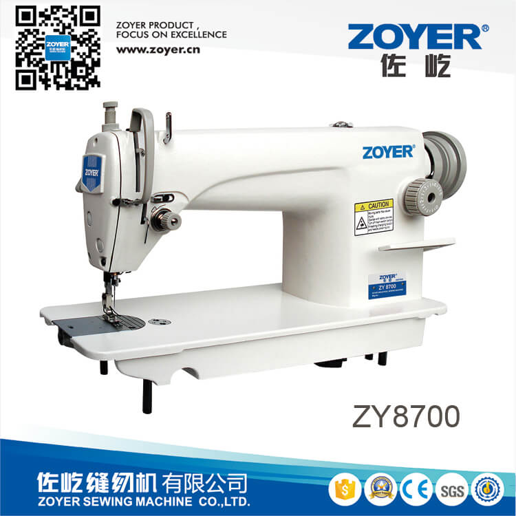 ZY8700 ZOYER Lockstitch de alta velocidad Máquina de coser industrial