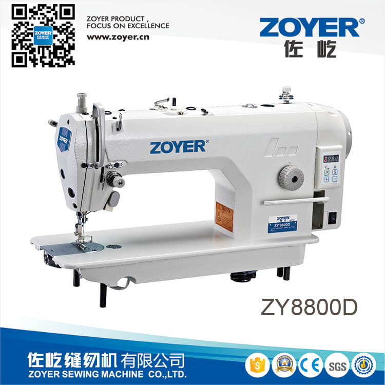 ZY8800D Zoyer Drive Direct Lockstitch de alta velocidad Máquina de coser industrial