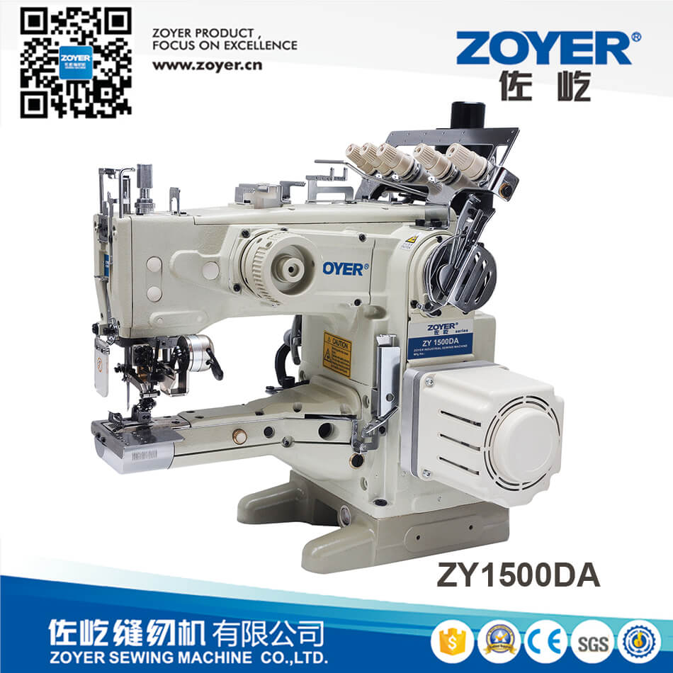 ZY1500DA Zoyer Tipo de alimentación directa Cilindro de cilindro Máquina de coser de enclavamiento con recortador automático