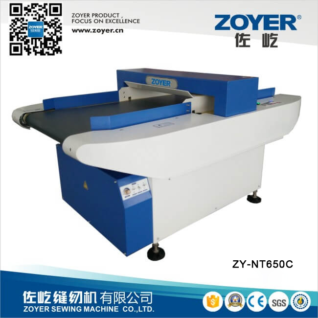 ZY-NT650C Zoyer Convey o Belt Detector de agujas de metal textil para prendas de vestir (ZY-650C)