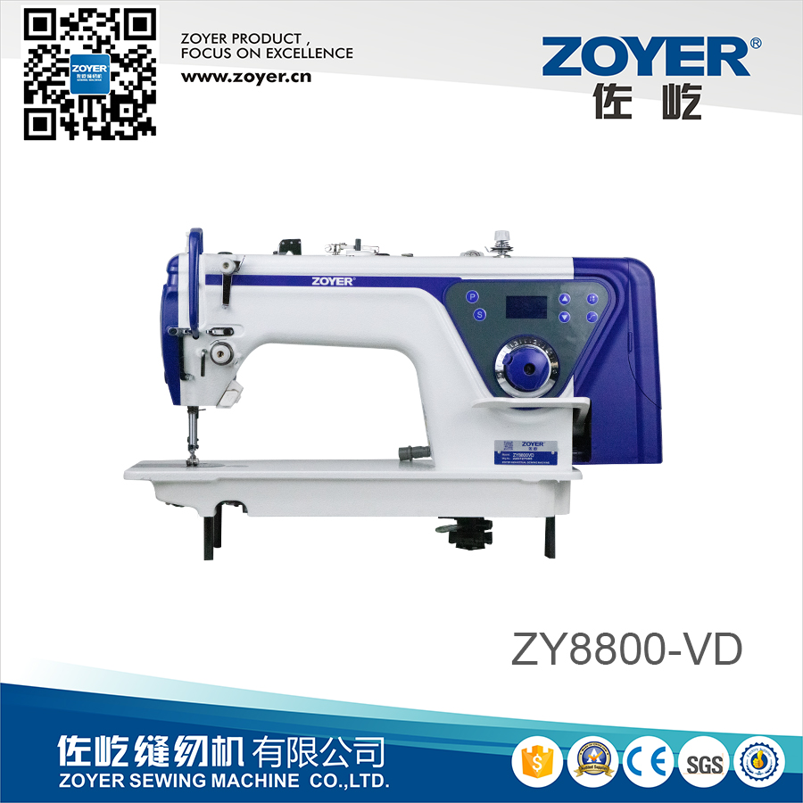 ZY8800-VD NUEVO Tipo Zoyer Direct Direct Direct Speed ​​Lockstitch Máquina de coser industrial